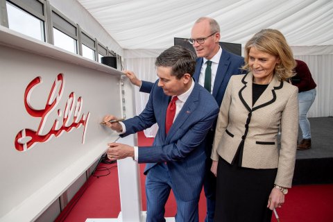 Government and IDA welcome Eli Lilly’s investment in biologics drug substance manufacturing facility
